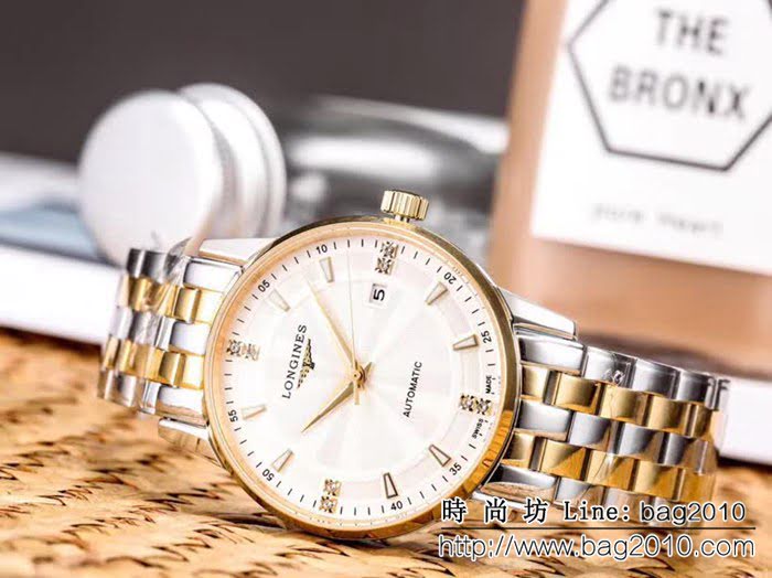 LONGINES浪琴 經典大三針 全自動機械 精品男士腕表 WSS0856